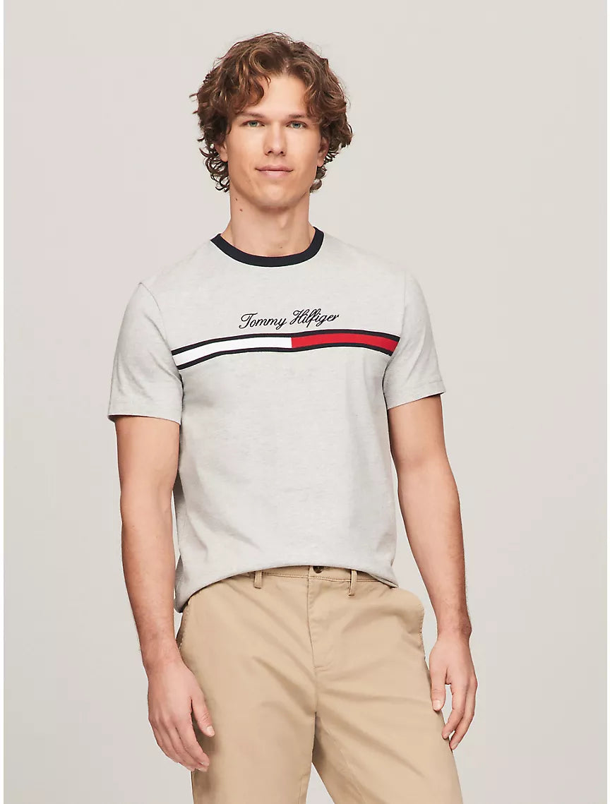 POLO - GRIS JASPEADO - TOMMY HILFIGER